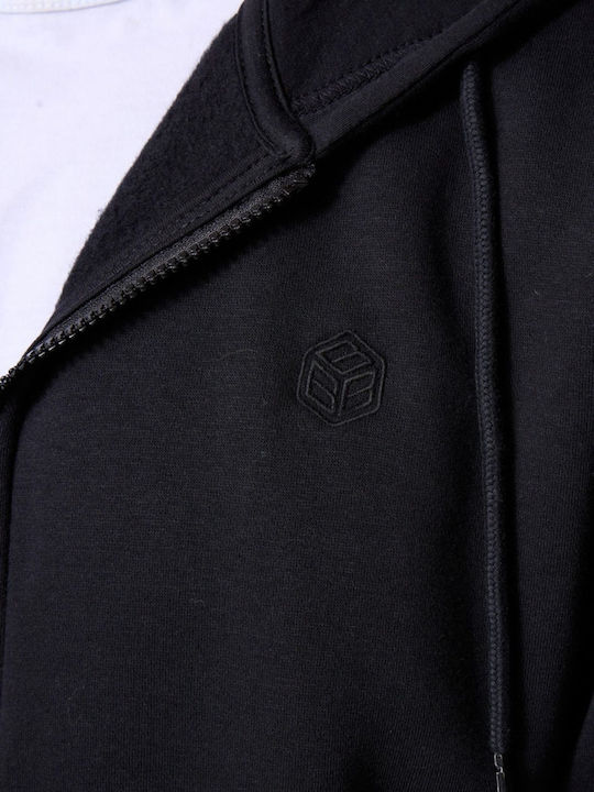 Sweatshirt mit Kapuze Schwarz Beauty