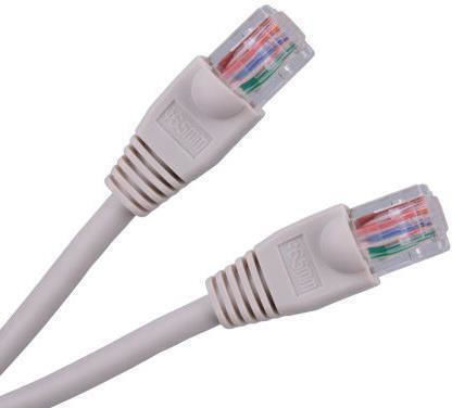 U/UTP Cat.5e (Gigabit) Мрежов Кабел Ethernet 10м Сив