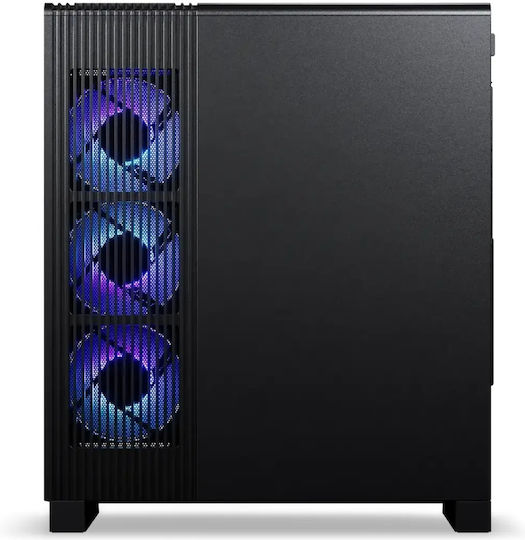 Phanteks NV5X Gaming Midi Tower Κουτί Υπολογιστή με Πλαϊνό Παράθυρο Μαύρο