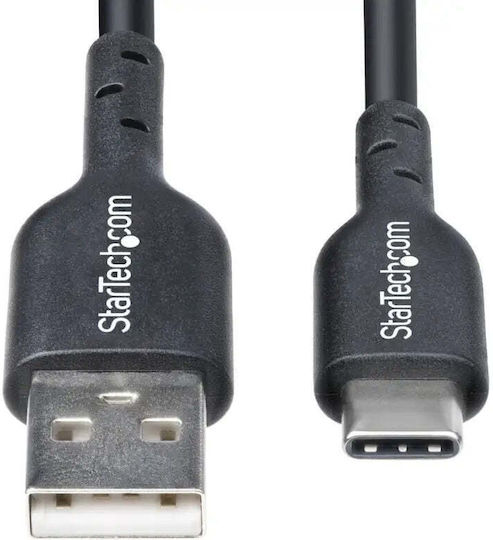 StarTech USB Typ-C Kabel USB 2.0 männlich - USB-A Schwarz 0,3m USB2AC30CMBK