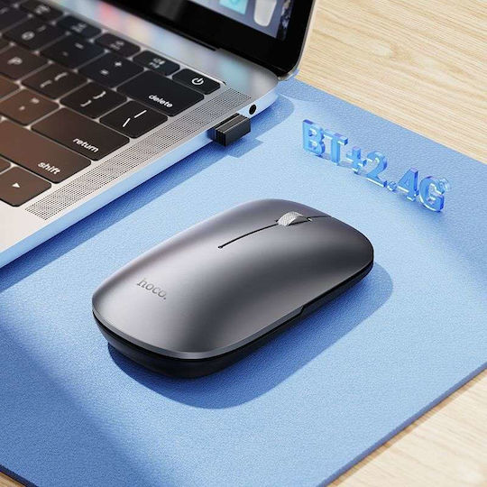 Hoco GM43 Kabellose Bluetooth Maus Grau