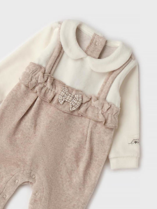 iDO Velvet Beige Onesie iDO Velvet Beige Onesie