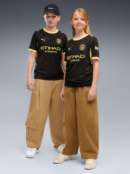 Manchester City 26/27 Away Kids Football Sports Fan Jersey