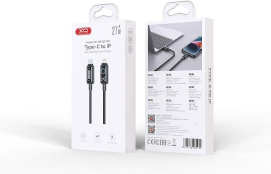 XO USB-C to Lightning Cable 27W Μπλε 1m 16.005.0421