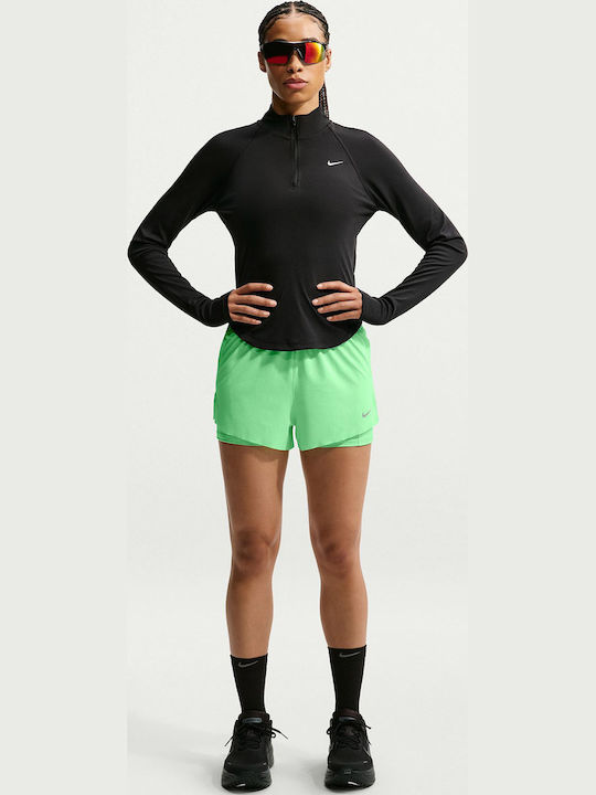 Дамски спортни шорти Dri-Fit зелени