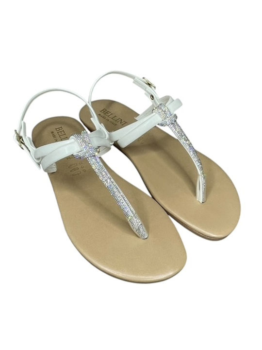 Weißes Damen-Sandalen GY-08480-32-3