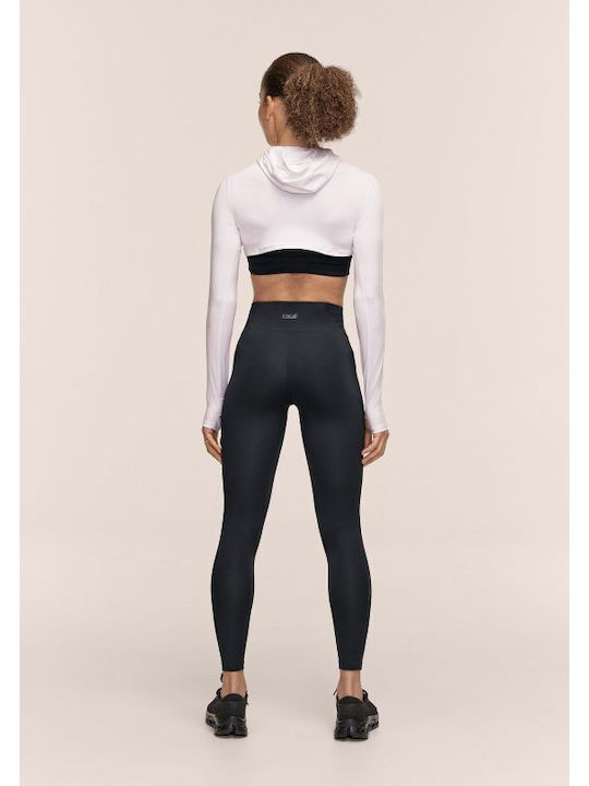 Training Damen Leggings Formendefinition Schwarz