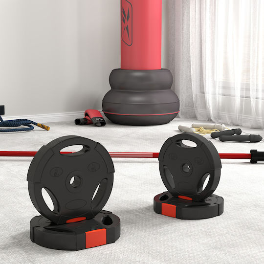Sportnow Δίσκος 1 x 5kg Φ27mm με Λαβές