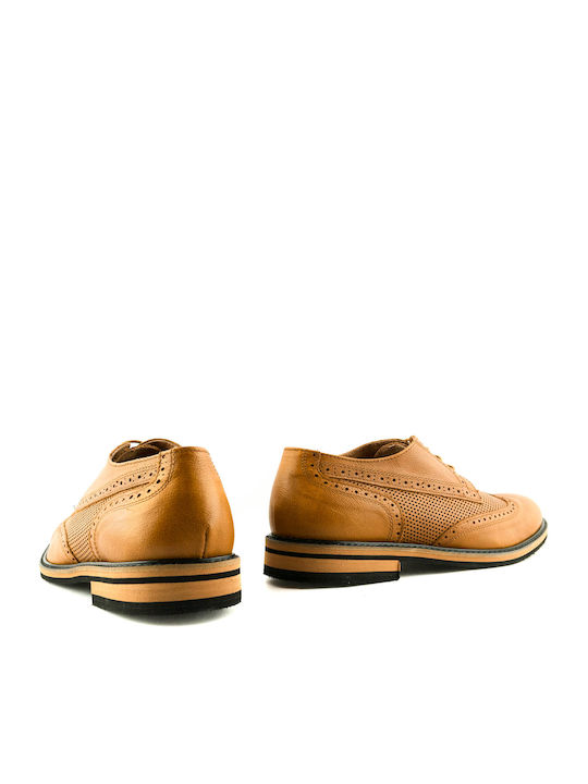 Leder Herren Freizeitschuhe Tabac Braun