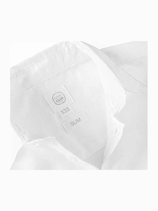 Kids Long-Sleeved Shirt White