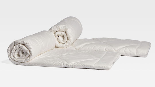 Valeria Home Πάπλωμα Μονό 140x200εκ. Λευκό 200 GSM