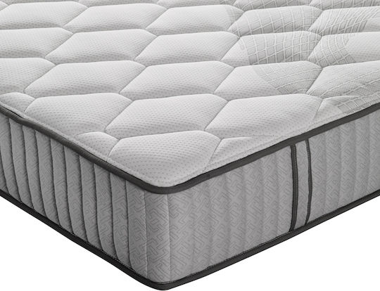 Playroom Pat pentru Copii Single cu Saltea și Spațiu de Stocare Bej 90x190cm