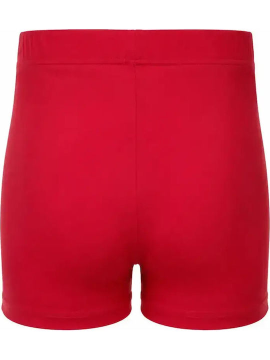 Kids Short Leggings Red