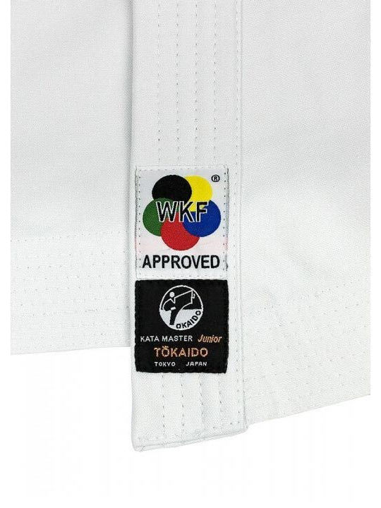 Tokaido Kata Master Junior Kinder Karate Uniform Weiß