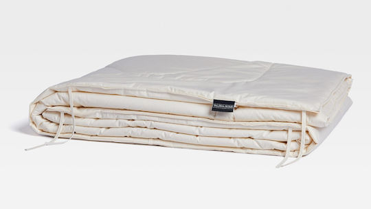 Valeria Home Pătură Supraînălțată 220x230 cm Albă 110 GSM