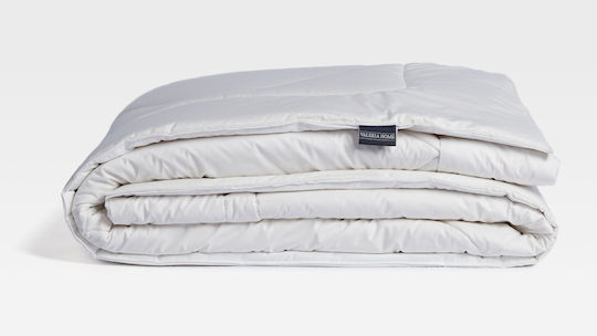 Valeria Home Set De Fețe De Pernă Pătură Supersize Mătase 220x230cm Alb 190 GSM