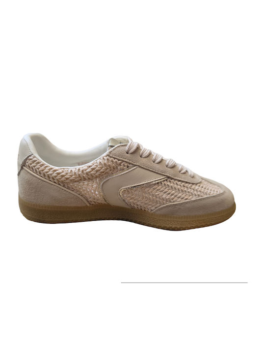 Damen Sneakers Creme