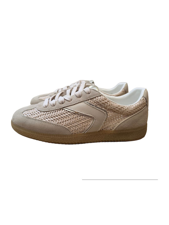 Damen Sneakers Creme
