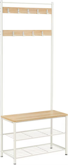 Vasagle Flurmöbel & Aufbewahrung mit Schuhregal 70x32x175cm