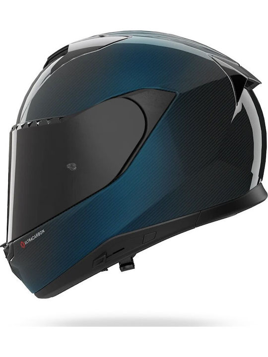 Nolan X-904 Ultra Carbon 328 Liquido Blu Каска за мотор Full Face ECE 22.06 1500gr