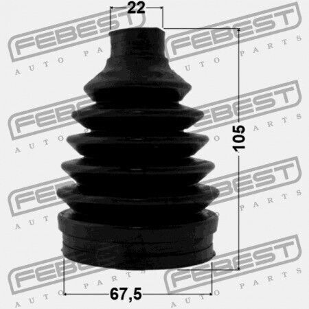 External Joint Protector Mitsubishi Lancer Cy Cz 2007.03-2013.02 Eur 3715a007