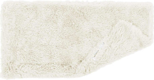 vidaXL Sofa-Kissen Heerlen Fleece Weiß 50x70cm