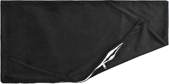 vidaXL Sofa-Kissen Heerlen aus Samt Schwarz 50x70cm