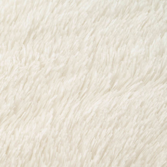 vidaXL Sofa-Kissen Heerlen Fleece Weiß 50x70cm