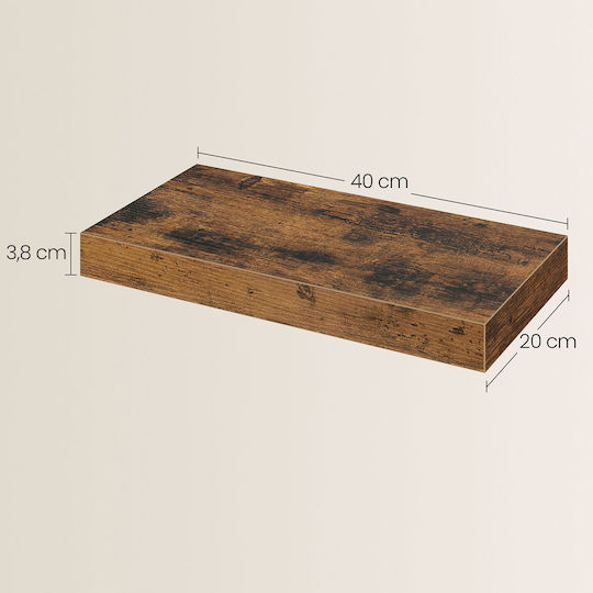 Ράφι Mdf 40x20x3.8εκ.