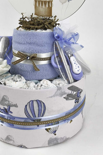 Dama Koupa Χειροποίητο Diaper Cake