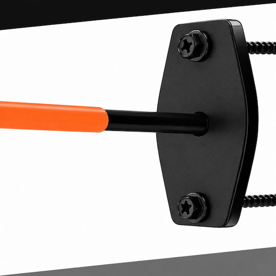 Set 4 Suporturi de perete Jante Anvelope Zola Suportă 60 Kg Oțel Protecție Pvc Accesorii de Montare Incluse