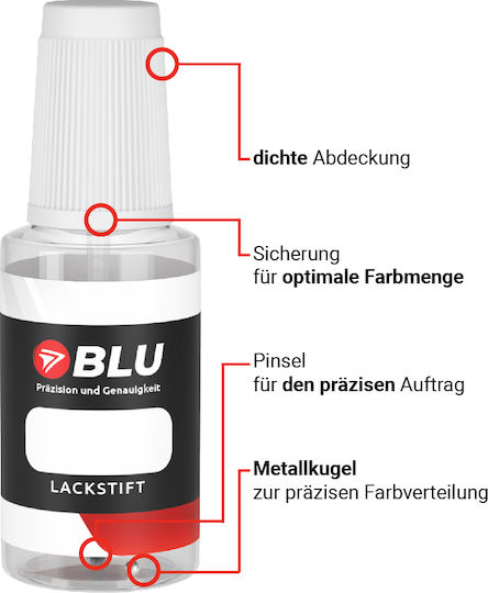 Touch-up Paint 9901 Graphite Grey Met Skoda