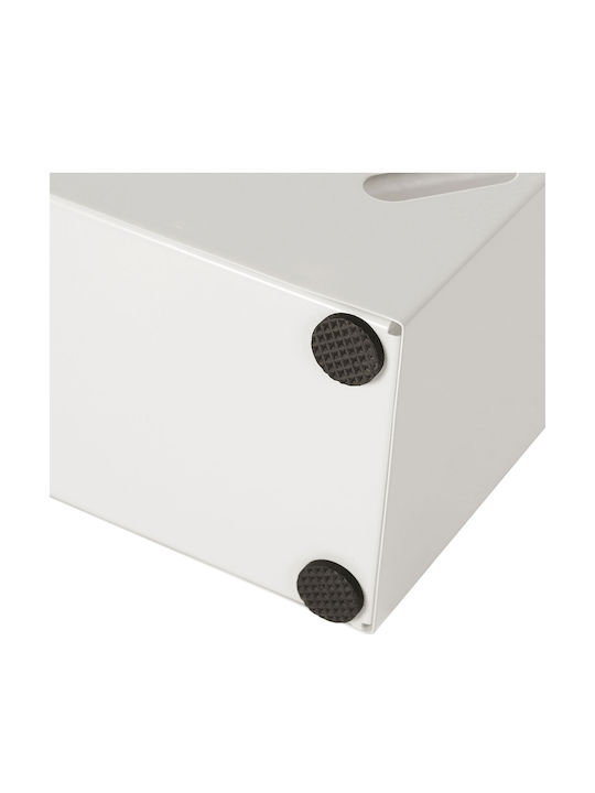 Songmics Umbrella Rack Metallic White 28.2x12x41.4cm
