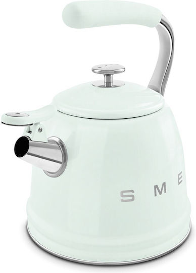 Smeg Βραστήρας Ανοξείδωτος Πράσινη 1700ml