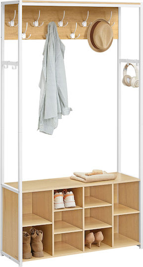 Hallway Furniture with Bench 100x32x180cm Hallway Furniture with Bench 100x32x180cm