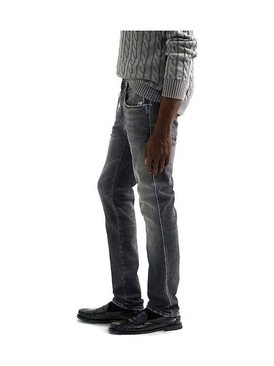 Anbass Men's Slim Fit Jeans Pants Anthracite