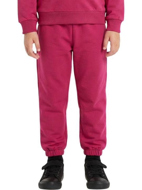 Kinder Sweatpants Set Fuchsie 2 Stück