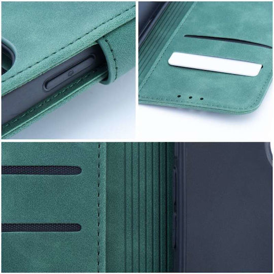 Forcell Tender Wallet Piele Artificială Verde Redmi Note 15 Pro+ / Poco M8 Pro