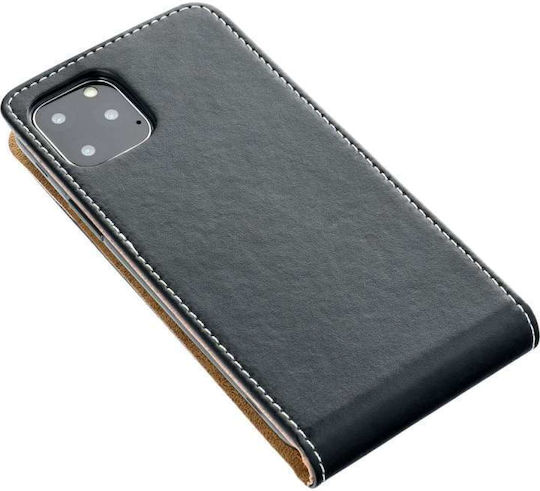 Flexi Vertical Flip Silicon Negru (Redmi Note 15)