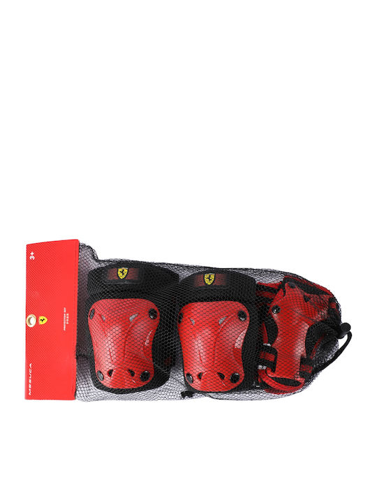 Ferrari Παιδικό Σετ Προστατευτικών Κόκκινο
