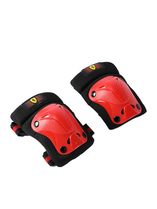 Ferrari Kids Protective Gear Set for Rollers Red