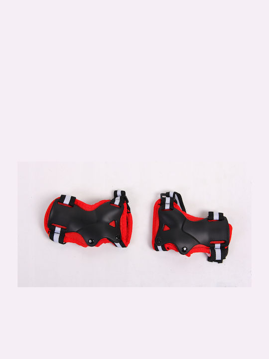 Ferrari Παιδικό Σετ Προστατευτικών για Rollers Κόκκινο