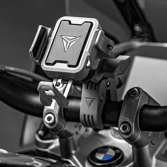 Motowolf MH1B Motorcycle Phone Mount with Adjustable Arm for the Handlebar