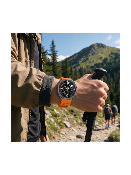 Tech-Protect Tragbare Bänder Silikon Orange Für Galaxy Watch Ultra