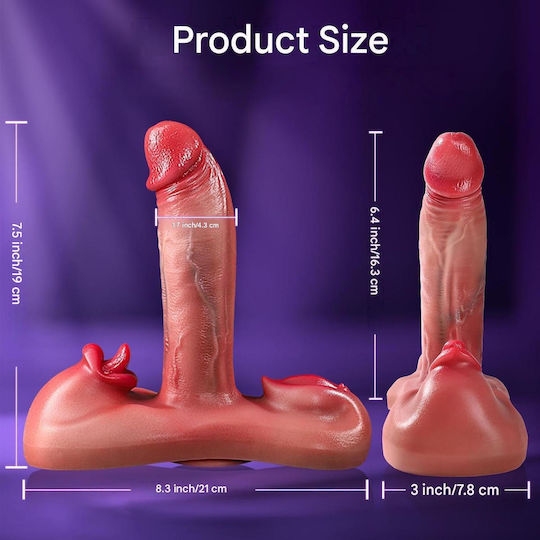 Vibrator Dildo Anal XXL Tagnaff Ki-Sync Încălzire Control Inteligent Prin Aplicație Mobilă Fixare Cu Ventuză Jucărie Sexuală Ergonomică Pentru Femei Clitoris Perineu Anus Masaj Reîncărcabil Set Vibrații Puternice Ham Cu Curea