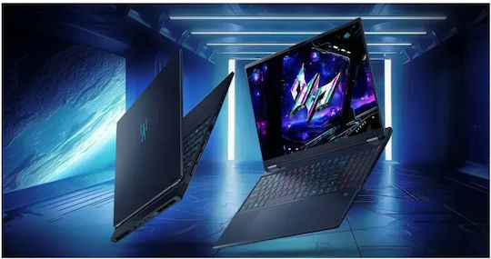 Acer Predator Helios Neo 16S Ai 16" OLED FHD 240Hz (Ultra 9-275HX/64GB/1TB SSD/GeForce RTX 5070 Ti/Windows 11 Home) Negru (Tastatură Engleză Internațională)