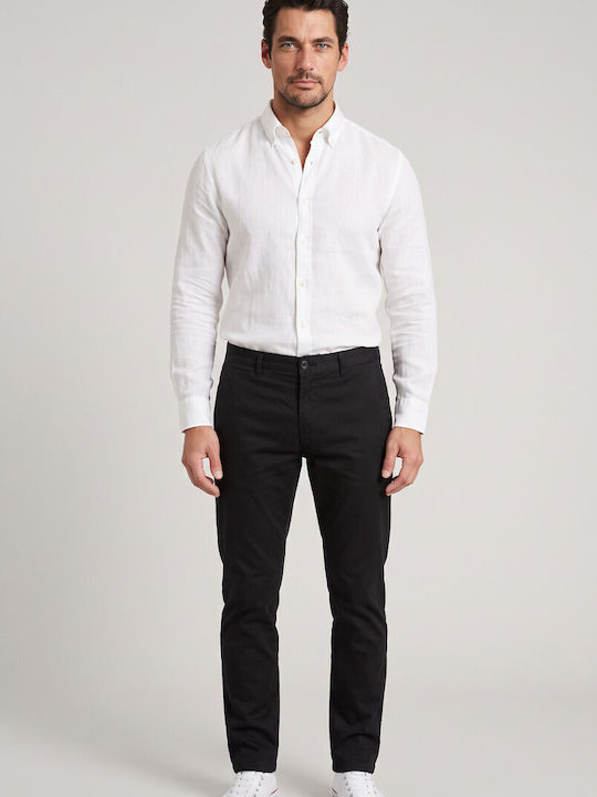 Мъжки панталон Slim Fit Blck