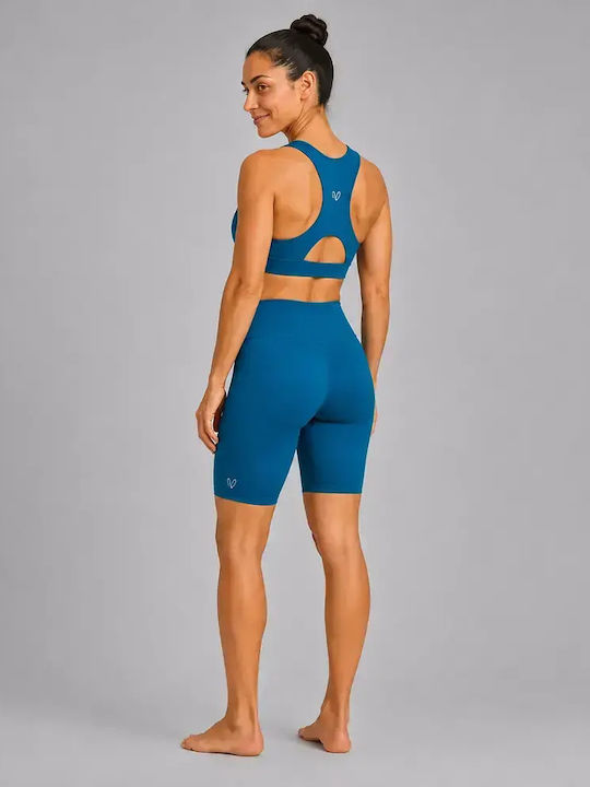 Training Women's Bike Leggings High Waist Oceanside VWA26-WBIK01-Oceanside