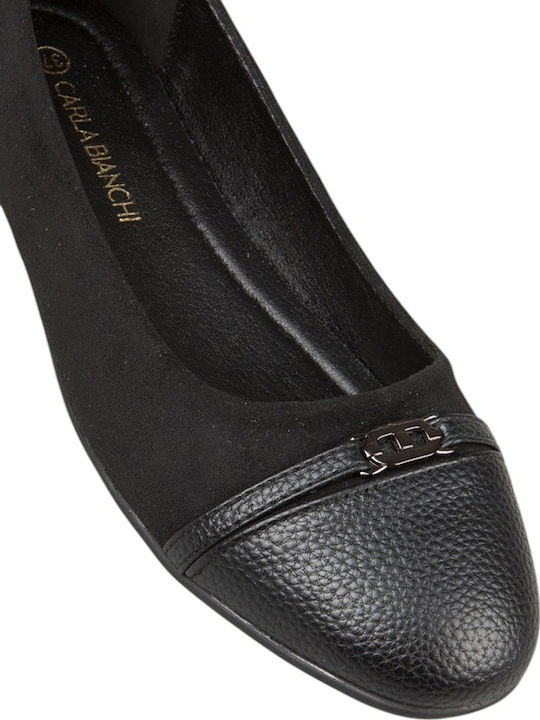 Damen Ballerinas Schwarz