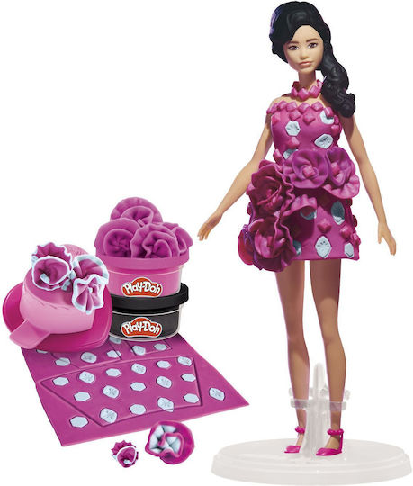 Hasbro Play-Doh Set Aluat De Modelare Plasticină Barbie Cu 2 Culori Pentru 5+ Ani